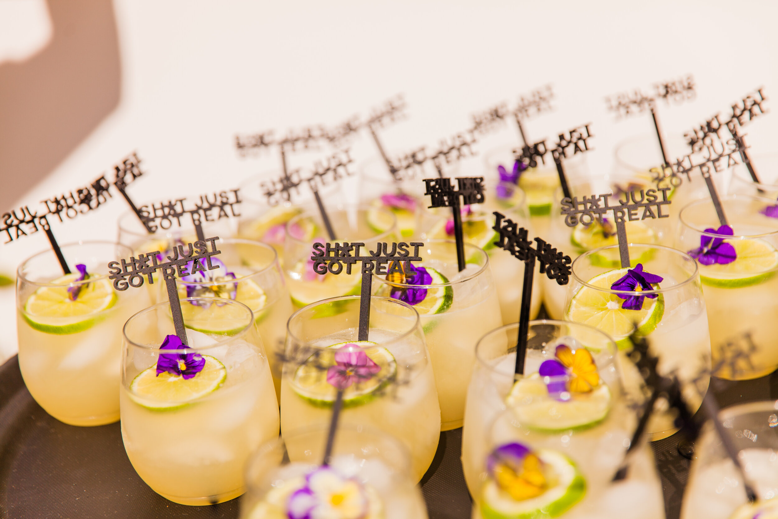 Shit Just Got Real engagement party theme