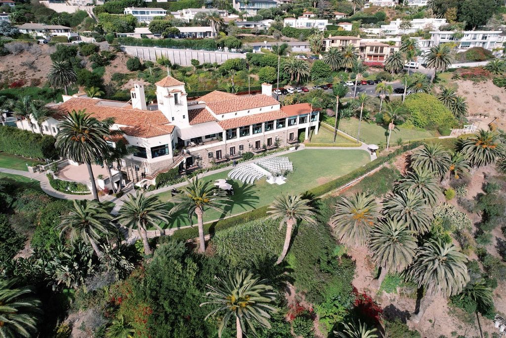 Bel Air Bay Club wedding venue in Los Angeles