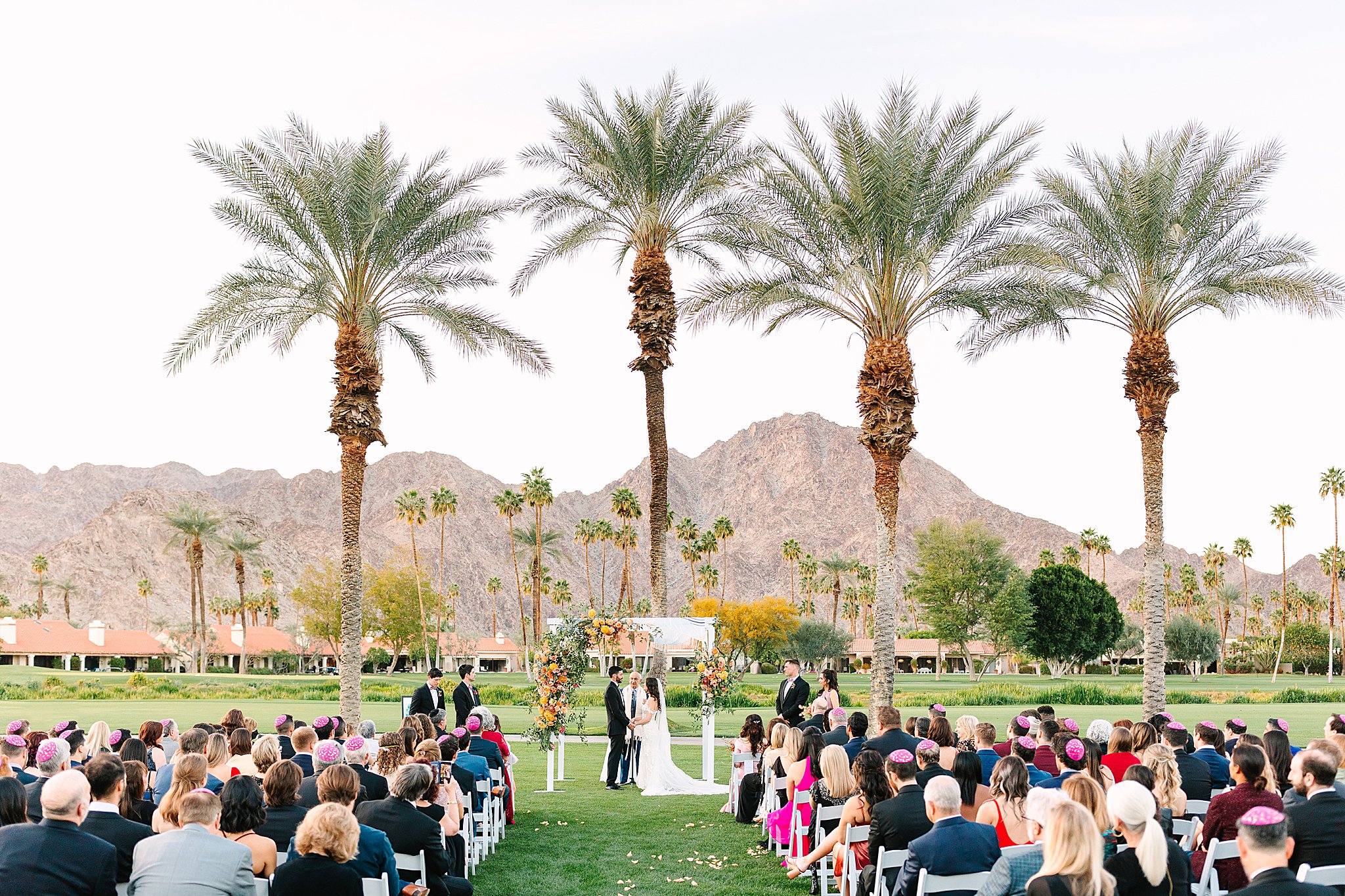 Bride and Groom under the Chuppah