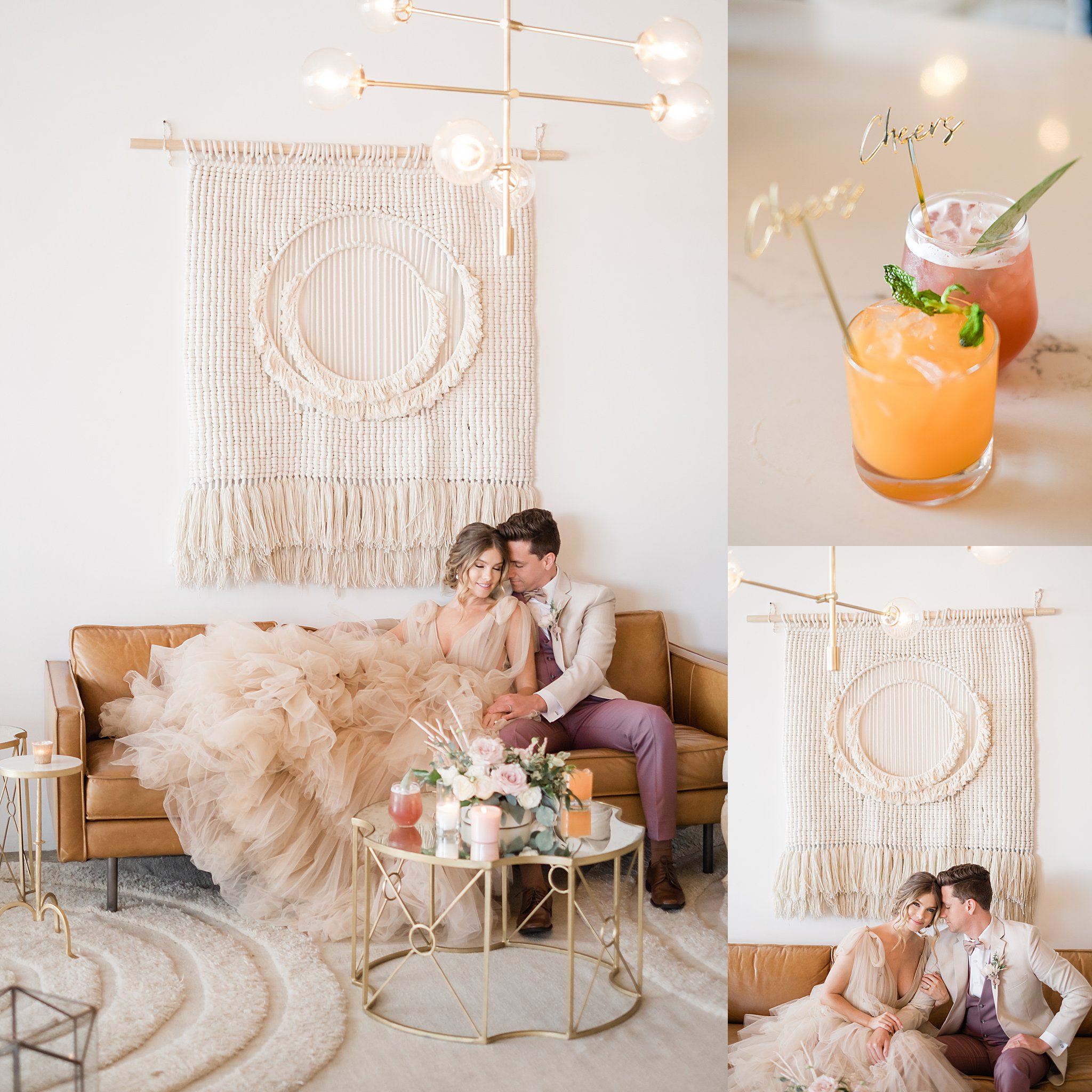 bride and groom details