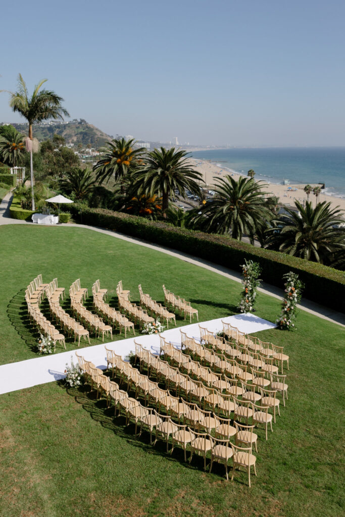 My favorite LA wedding venues I shot at in 2023 as a California-based wedding videographer | The Bel-Air Bay Club