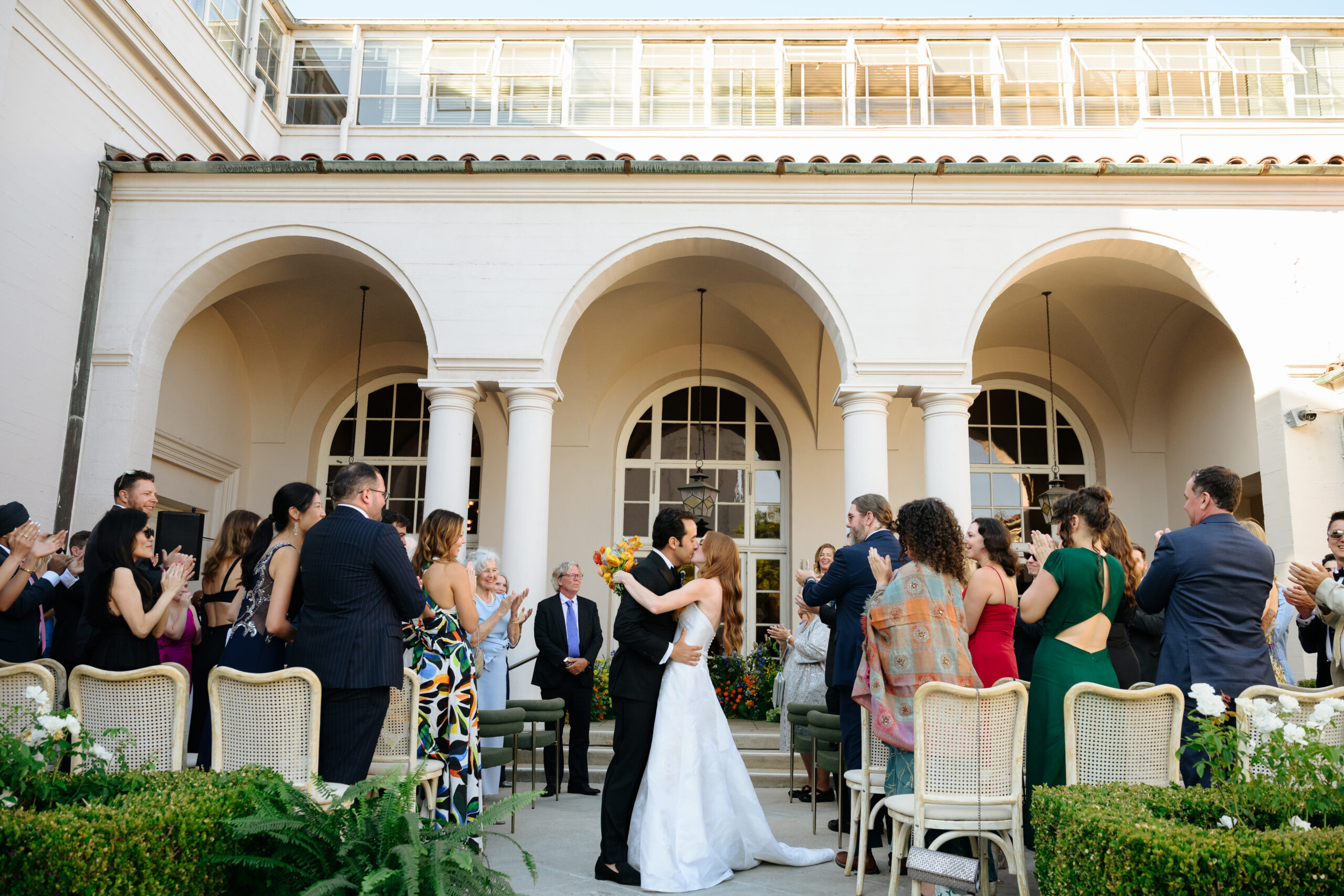 Wedding Ceremony at Ebell of Los Angeles CA