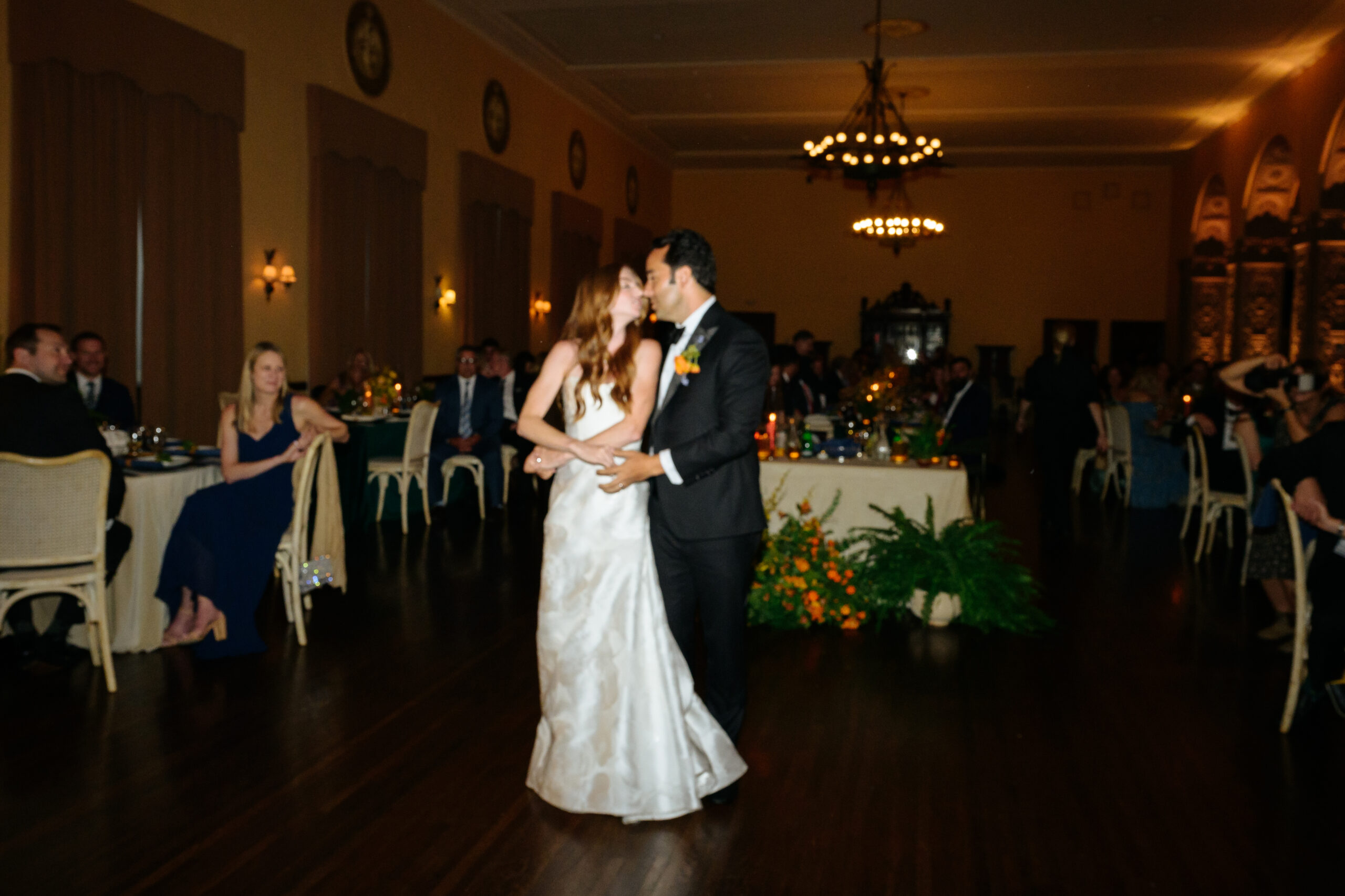 The Ebell Of Los Angeles Wedding Reception