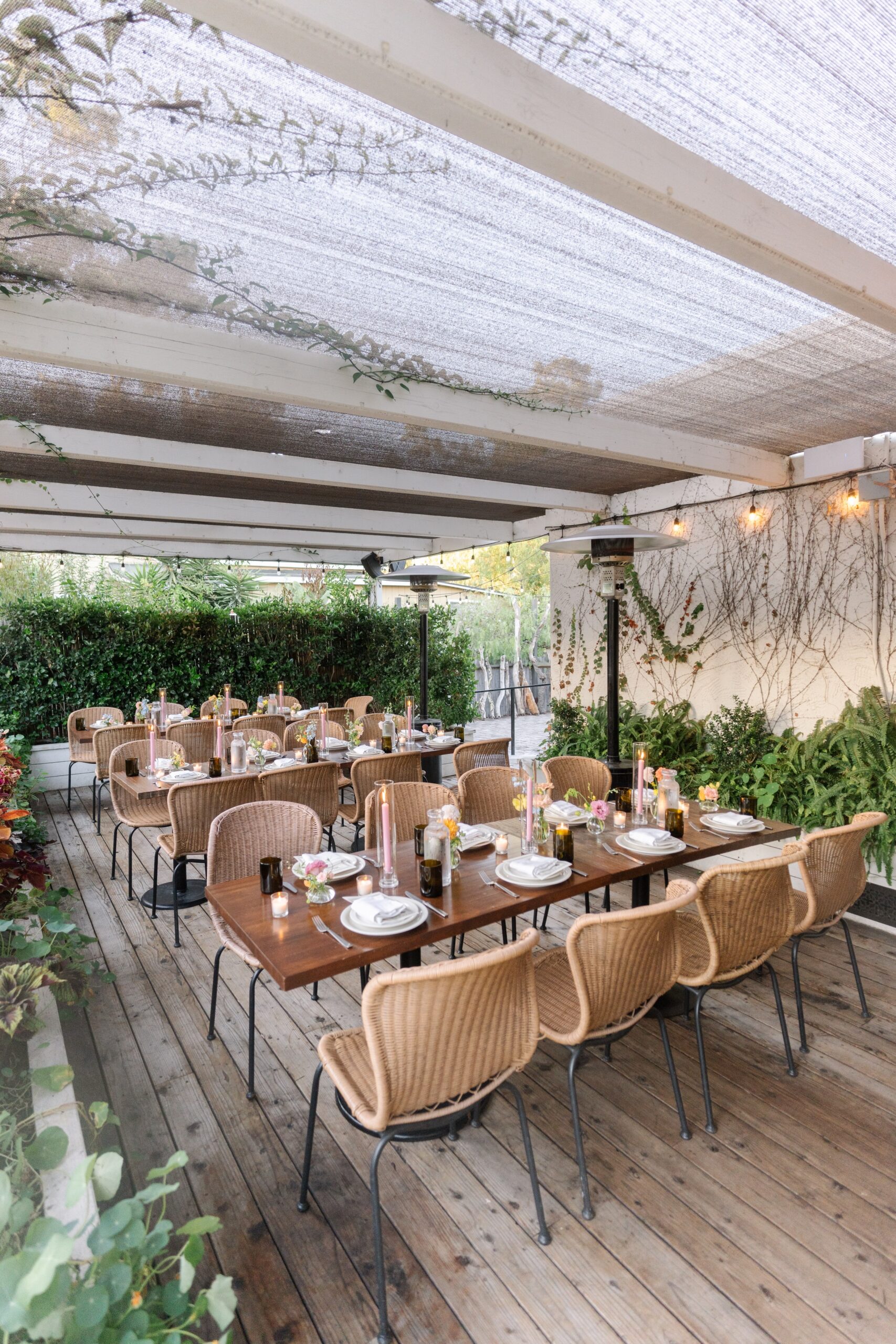 Wedding Reception at La Paloma Cafe