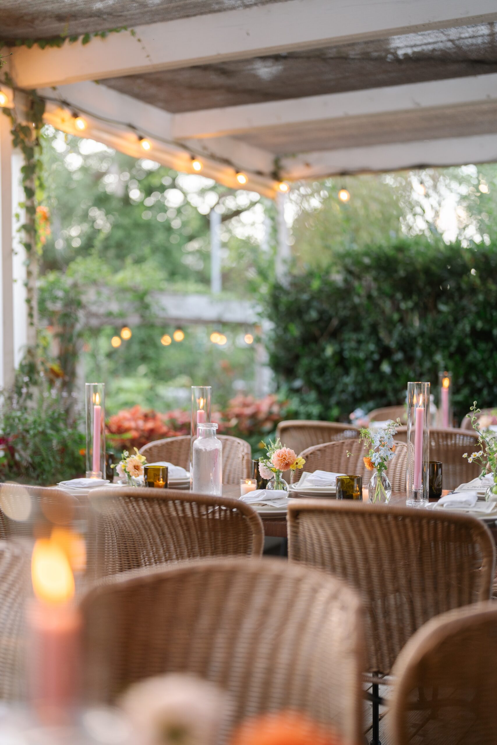 La Paloma Cafe Intimate Wedding Reception