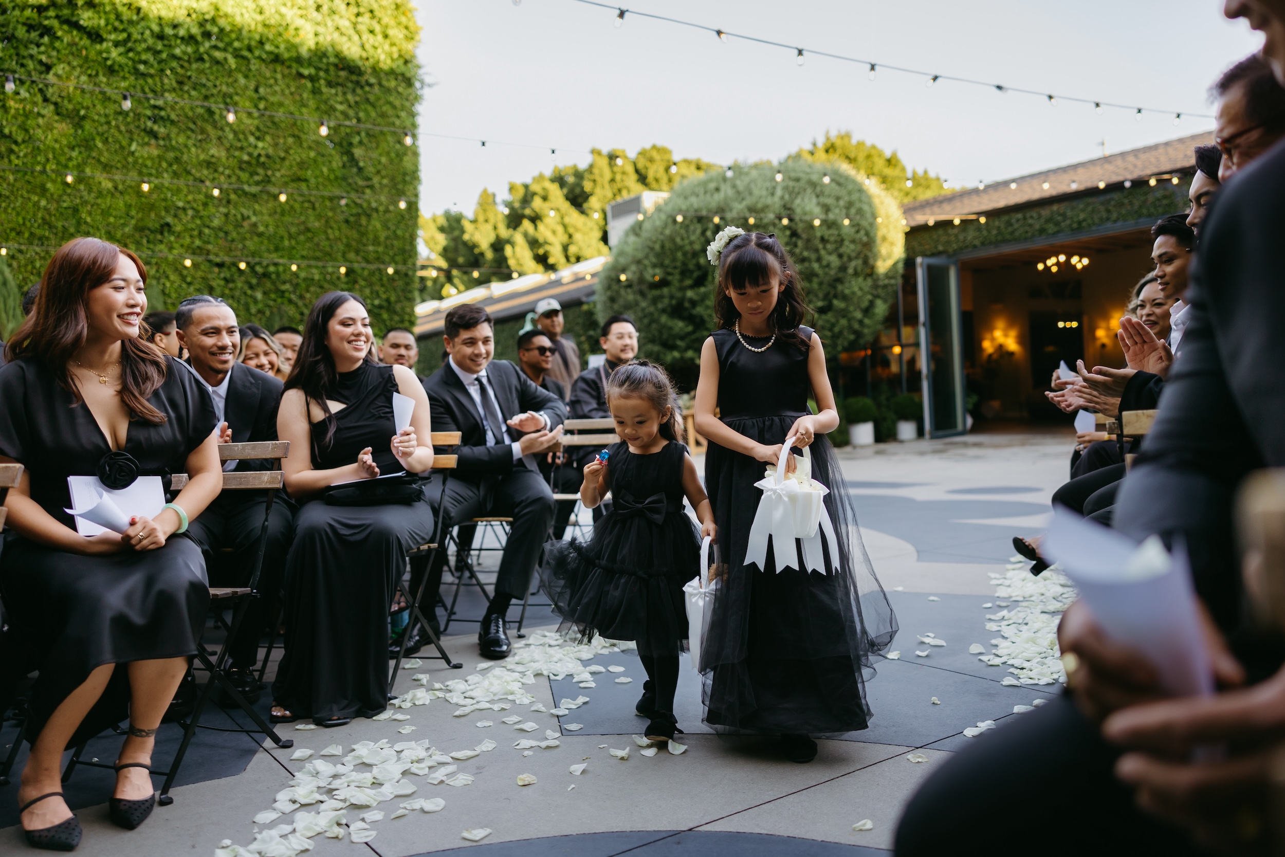 Wedding Ceremony at The Fig House LA