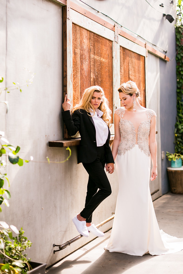 Madera Kitchen Wedding | Styled Wedding Shoot in Los Angeles | LA lesbian wedding | LA wedding videographer The Siren & Co