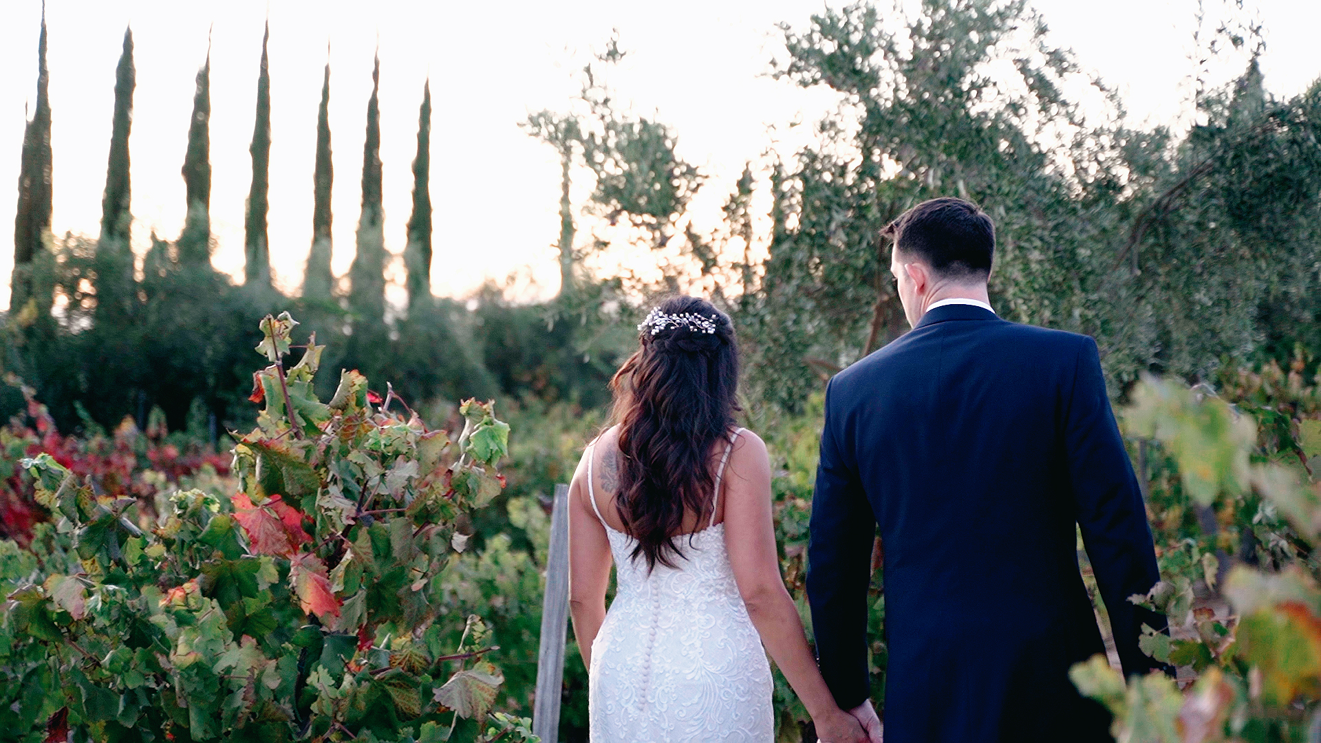 Mount Palomar Winery Wedding | Temecula wedding venue | Wedding video by Southern California wedding videographer The Siren & Co